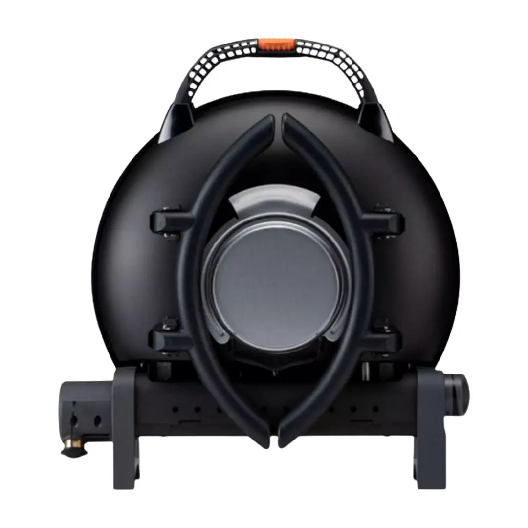 Black O-Grill portable gas frill bbq folded up