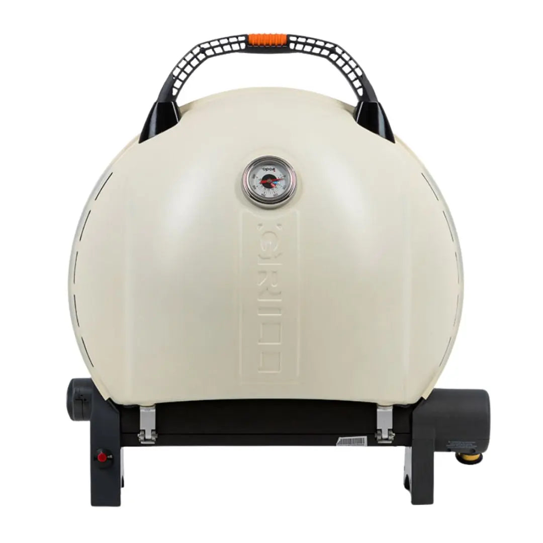 O-Grill 900 Portable Gas Grill BBQ in Cream Hero Image