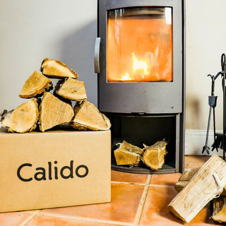 Kiln Dried Oak Log Box