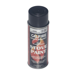 Woodwarm Stove Spray Paint - Metallic Black