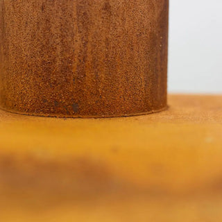 RB73 Quercus Outdoor Fireplace & Oven - CorTen Steel Wood Burner product detail view