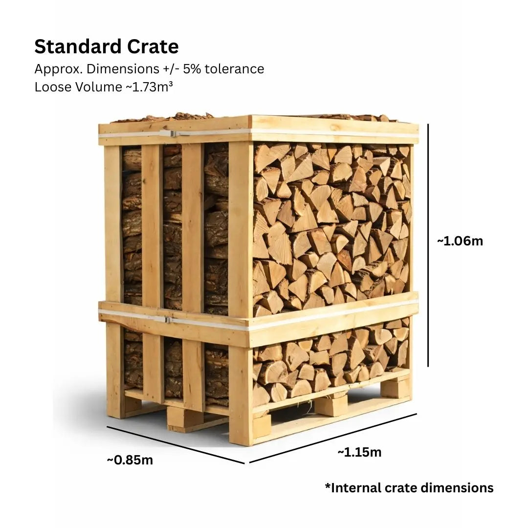 Oak Standard Crate Dimensions