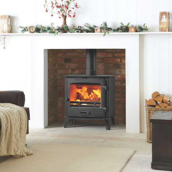 Stovax County 5 Wide Multi Fuel Stove - 5 kW