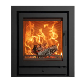 Stovax Riva2 55 Inset Wood Burning Stove - 5 kW on white background