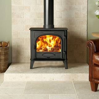 Stovax Stockton 8 Eco Single Door Wood Burning Stove - 8.3 kW