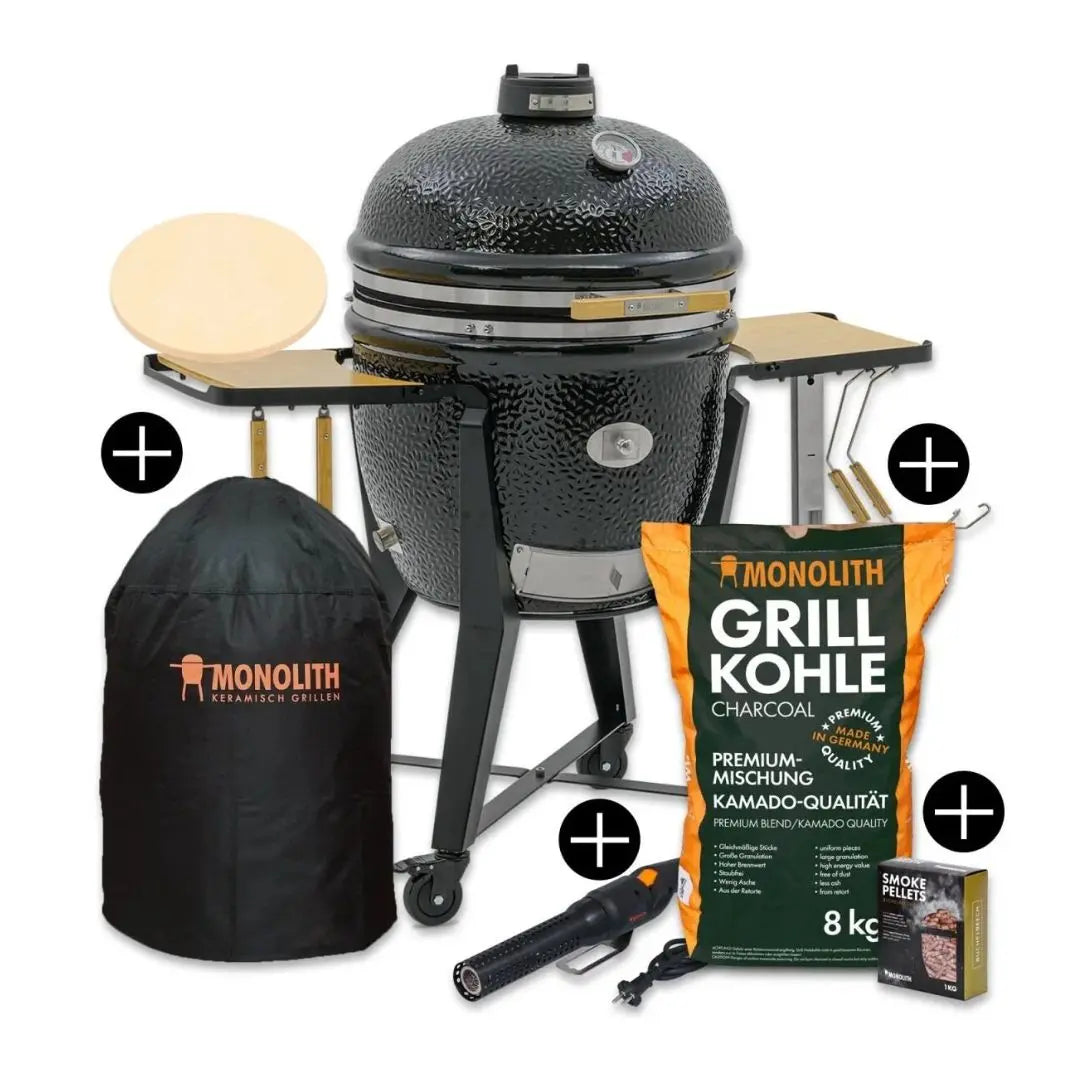 Monolith TWO.55 Kamado BBQ Grill Starter Set