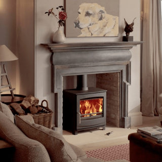 Woodwarm Fireview Eco Contemporary C9-S Multi Fuel Stove - 9kW