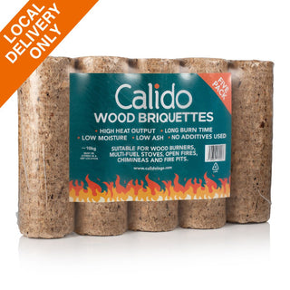 Calido Wood Briquettes Single Pack - Local Delivery