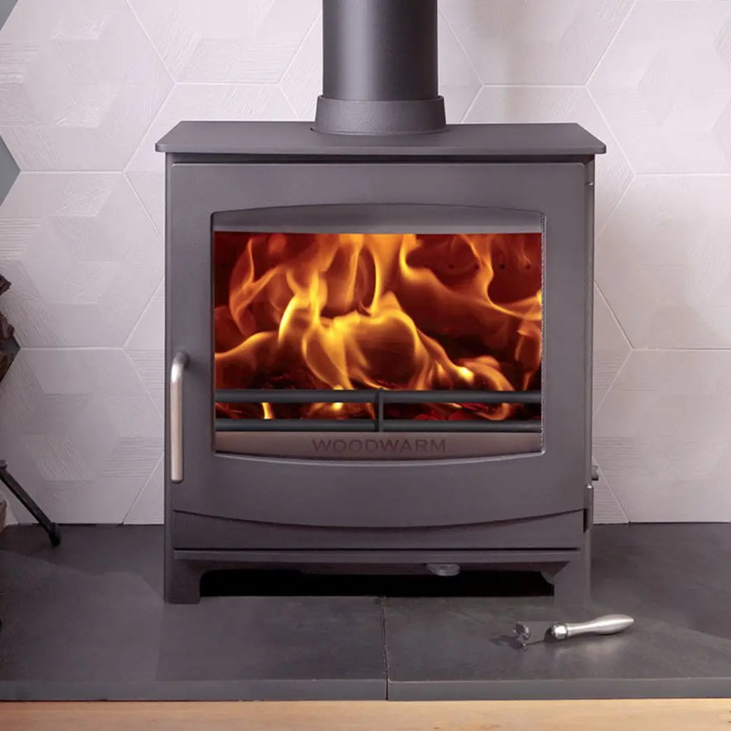 Woodwarm Fireview Eco Contemporary Multi Fuel Stove - 5kW | Calido