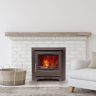 Woodwarm Fireview Eco Contemporary Inset Stove - 5kW