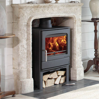 Woodwarm Fireview Eco Traditional Logstore Multi Fuel Stove - 5kW