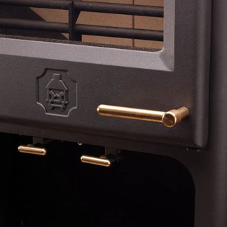Woodwarm Machined Handle for Phoenix Eco Range in brass