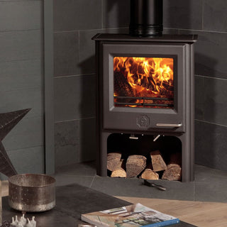 Woodwarm Phoenix Fireblaze Eco Convector Tall Stove - 6kW