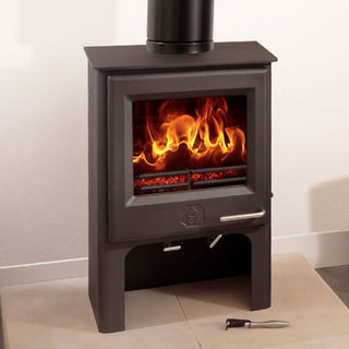 Woodwarm Phoenix Fireblaze Eco Tall Multi Fuel Stove - 6kW