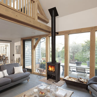 Woodwarm Phoenix Firegem Eco Tall Convector Stove - 5kw