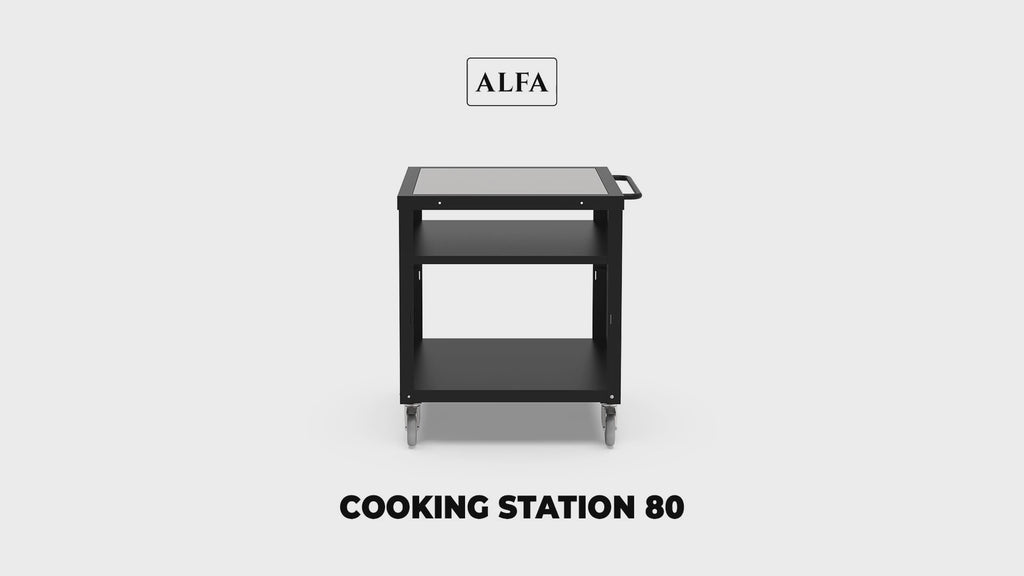 Alfa Pizza Oven Modular Cooking Station 80 video